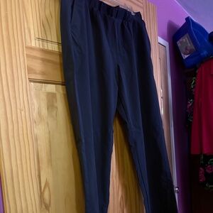 Cozy Earth Women’s Always Pant – Pull-On Stretch Straight Leg – Size L – Eclipse